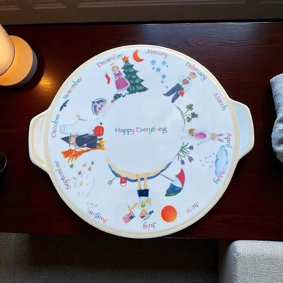 Seasonal Platter Nantucket Home Happy Everything Platter - Picture 4 of 10